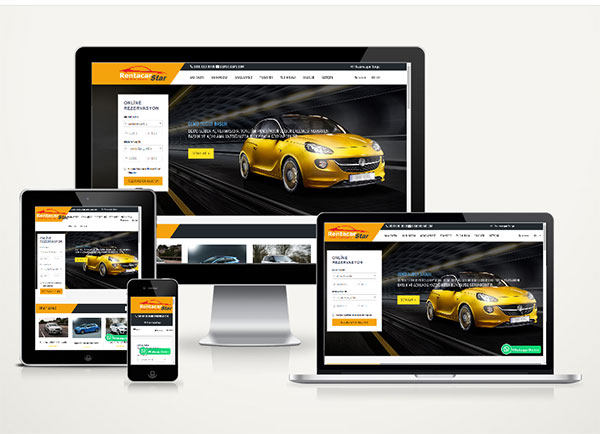 Rent A Car Web Paketi Starius